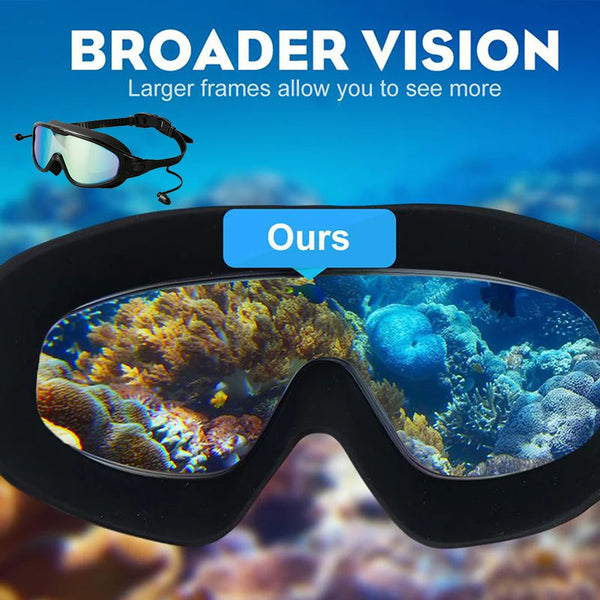 Crystal Clear Swim Goggles