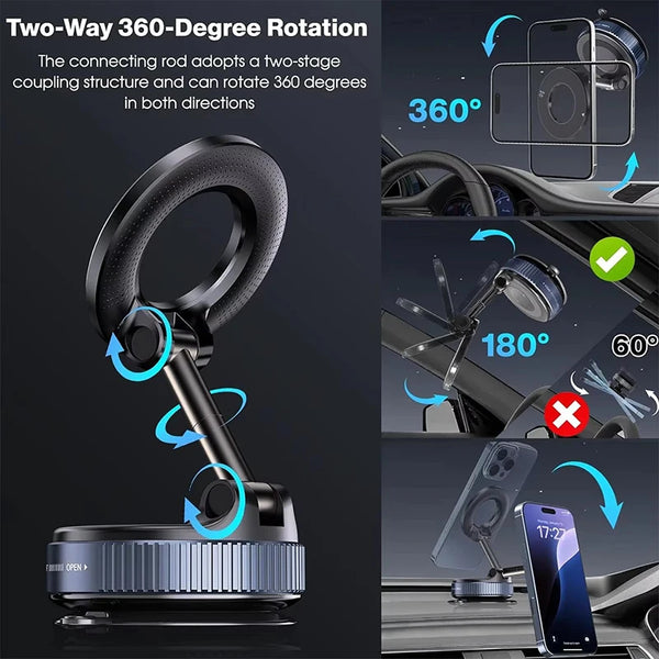 360° Magnetic Car Phone Holder